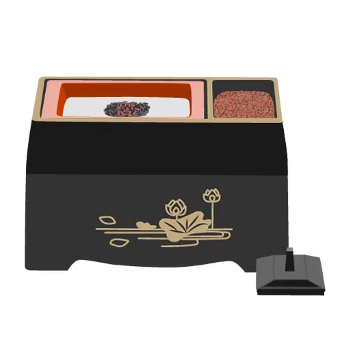 焼香用具のイラスト